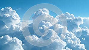 The Fluffy White Clouds.AI generated image