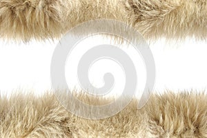 Fluffy wool texture