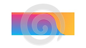 Fluid Abstract Gradient Background, Vibrant Organic Shape, vector design Generative AI