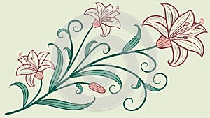 Fluid Abstract Wave Swirl Pattern Vector Background, vector design Generative AI