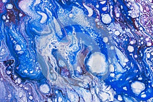 Fluid art. Pigment water background