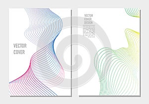 Fluid dynamic template. Web design background. Trendy gradient background. Vector digital graphic.