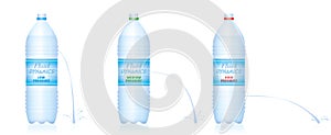 Fluid Dynamics Low High Pressure Water Jets Bottle photo