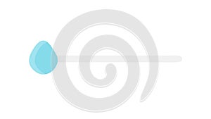 Fluid Level Indicator UI Element Vector, vector design Generative AI