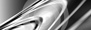 Fluid monochrome technlogy art website header banner