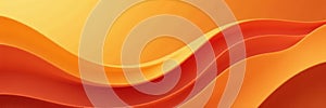 Fluid orange curves, soft light gradient Abstract background , dynamic, graphics, desktop