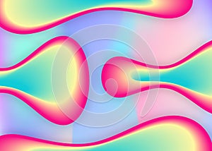 Fluid shape background with liquid dynamic elements.