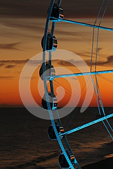 Fluid SkyWheel pods on the beach