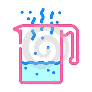 fluid smell color icon vector illustration