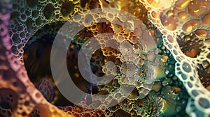 Fluidic Fractal: Ferrofluidal Wonder