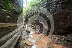 Flume Gorge Franconia Notch NH photo