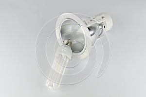 Fluorescent downlight