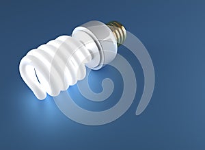 Fluorescent light bulb