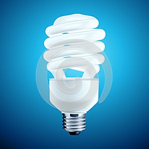 Fluorescent light bulb