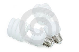 Fluorescent light bulb