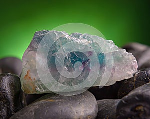 Fluorite also called fluorspar