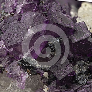 Fluorite Mineral Sample Close-up