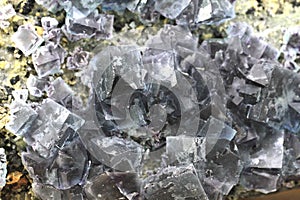 fluorite mineral texture