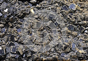 Fluorite and pyrite