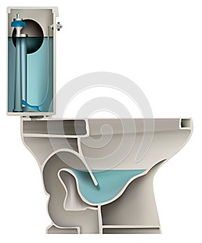 Flush toilet