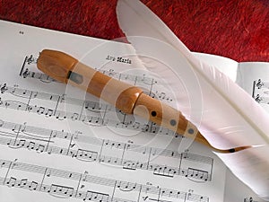 Flute and Feather