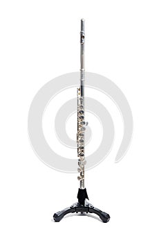 Flute on flute stand