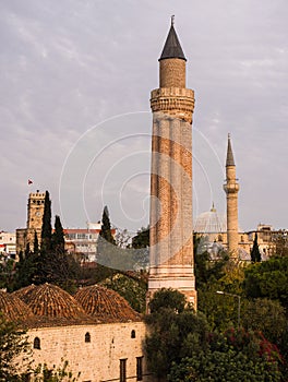 Fluted Minaret Mosque in Antalya photo