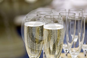Flutes of Champagne