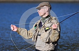 Fly-fisher