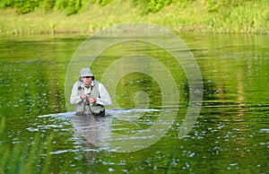 Fly-fishing