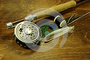 Fly fishing photo