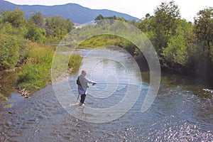 Fly Fishing on the East Gallatin photo