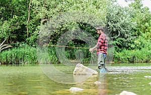 Fly fishing may well be considered most beautiful of all rural sports. Teach man to fish. Fishing outdoor sport
