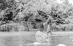 Fly fishing may well be considered most beautiful of all rural sports. Teach man to fish. Fishing outdoor sport