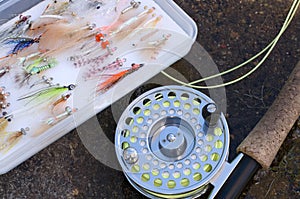 Fly Fishing Rod with Fly Tackle Box