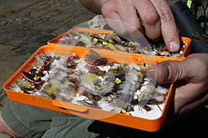 Fly Fishing Tackle Box photo