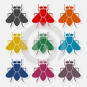 Fly icon - vector Illustration