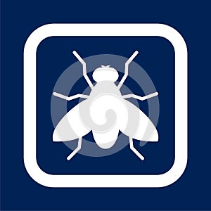 Fly icon - vector Illustration