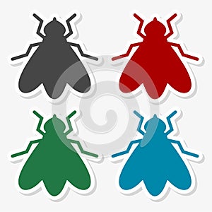 Fly icon - vector Illustration