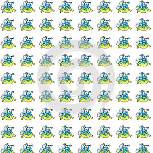 Fly over leaf with leaf gift card or cloth,npattern, repeating pattern,