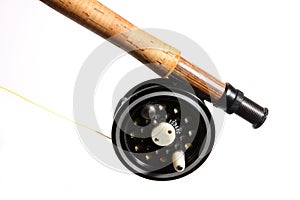 Fly reel and rod
