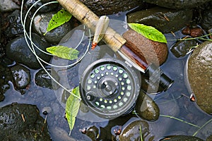Fly rod and flies