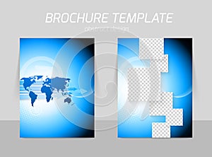 Flyer back and front template design