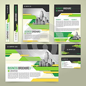 flyer, cover design, business brochure and card