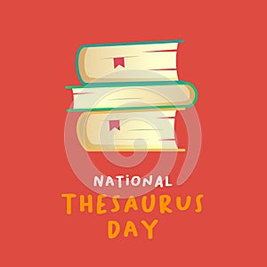 Flyers honoring National Thesaurus Day or promoting associated events might utilize National Thesaurus Day vector graphics. design photo