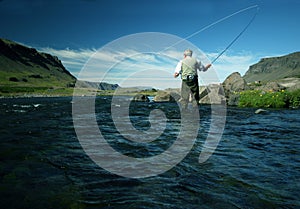 Flyfishing photo