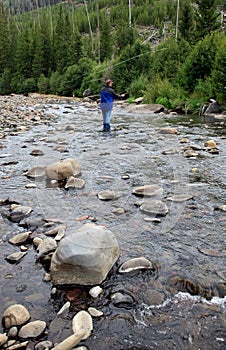 Flyfishing in Yellowstone