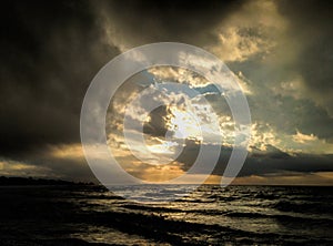 Flying above the clouds