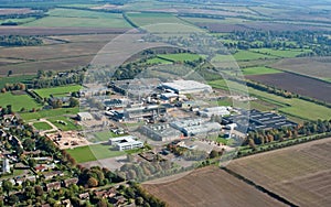 Flying above Duxford
