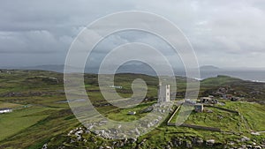 Flying above Malin Head and the famous World War Eire Markings in County Donegal - Ireland